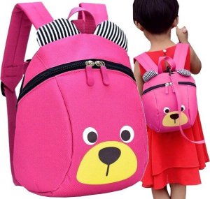 Edibazzar Plecak Miś misio dla dziecka przedszkolaka + smycz 2