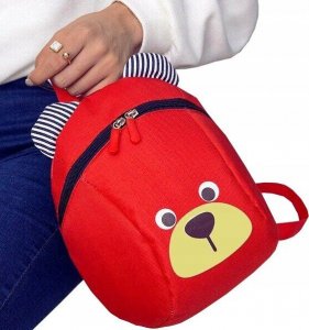 Edibazzar Plecak misio Miś dla dziecka przedszkolaka + smycz 7