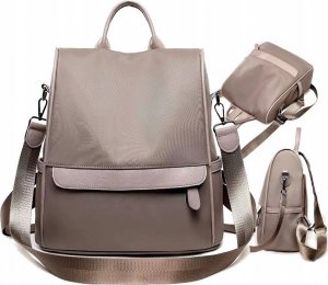 Edibazzar Plecak miejski damski szary 2