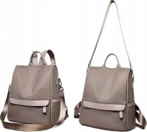 Edibazzar Plecak miejski damski szary 8