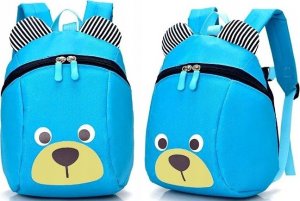 Edibazzar Plecak misio dla dziecka przedszkolaka Miś + smycz 11