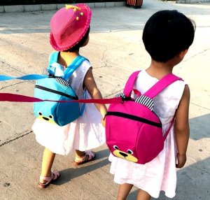 Edibazzar Plecak misio dla dziecka przedszkolaka Miś + smycz 13