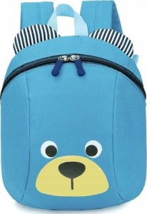 Edibazzar Plecak misio dla dziecka przedszkolaka Miś + smycz 3