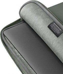 Etui Uniq Torba UNIQ Cyprus laptop Sleeve 14 cali zielony/pewter green Water-resistant Neoprene 3
