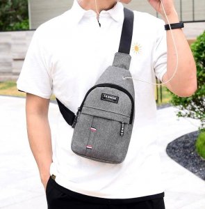 Edibazzar Męska torba sportowa Plecak na ramię miejski nerka 11