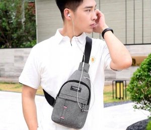 Edibazzar Męska torba sportowa Plecak na ramię miejski nerka 10