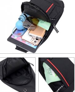 Edibazzar Torba Sportowa Męska Plecak na ramię miejski nerka 7