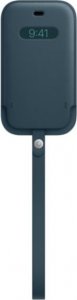 Apple Etui Apple MHMQ3ZM/A iPhone 12 mini 5,4" MagSafe bałtycki błękit/blue Leather Case 1
