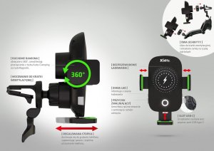 Xblitz Uchwyt automatyczny do samochodu SMART 10