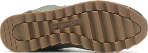 Buty trekkingowe męskie Merrell Alpine Sneaker Mid WP 2 zielone r. 42 3