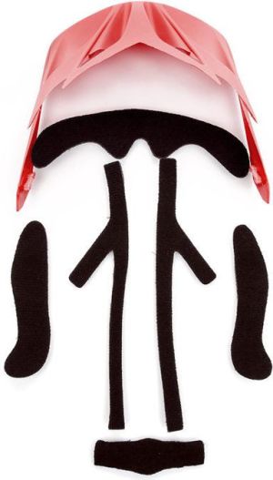 Meteor KASK ROWEROWY HB3-5 RED SUN r. S/M 55-58cm 6