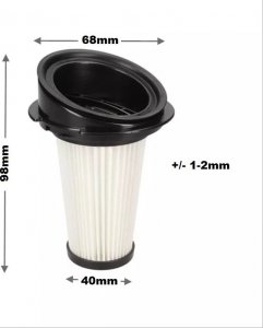 Reptila Filtr do Gorenje SVC Grundig VCH 9178008590 3