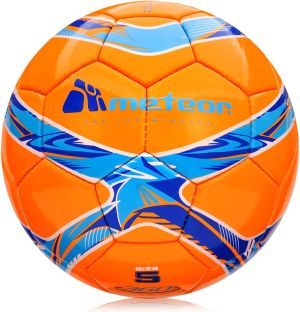 Meteor Piłka Nożna 360° Shiny HS pomarańczowa r. 5 (00069) 1