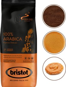 Kawa mielona Bristot 100% Arabica 250 g 2