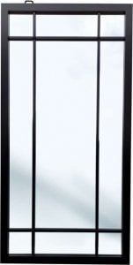 Artehome Brooklyn lustro z czarnymi szprosami 14070 cm 1