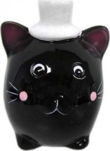 Art-Pol Skarbonka czarny Kotek w kapeluszu Preznt 1