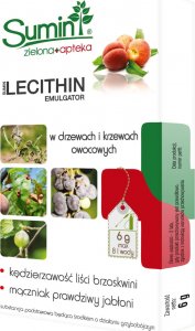 Sumin Lecithin -Zwalcza Choroby Drzew i Krzewów Owocowych- Zwalcza Kędzierzawość Liści Brzoskwini 6 g 1