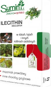 Sumin Lecithin - Zwalcza Choroby Róż, Tui i Innych Roślin Ozdobnych- Zwalcza Mączniaka Prawdziwego i Inne Choroby Grzybowe 6 g 1