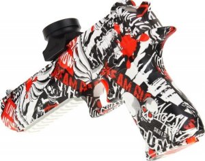 NoboKids Broń Pistolet Automat Kulki Żelowe Naboje - red 4