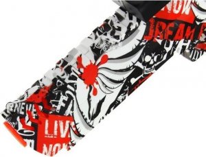 NoboKids Broń Pistolet Automat Kulki Żelowe Naboje - red 10