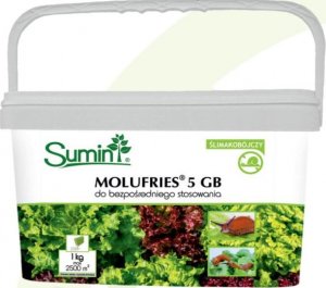 Sumin Molufries 5 GB Zwalcza Ślimaki 1 kg 1