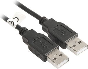 Kabel USB Tracer USB A -> USB A (M/M) Czarny 0.5m (TRAKBK45775) 1