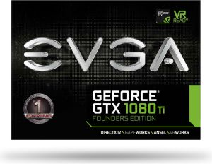 Karta graficzna EVGA GeForce GTX 1080 Ti Founders Edition 11GB GDDR5X (352 bit), HDMI, 3x DP, BOX (11G-P4-6390-KR) 6