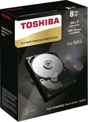 Dysk serwerowy Toshiba N300 8 TB 3.5'' SATA III (6 Gb/s)  (HDWN180EZSTA) 3
