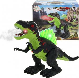 Interaktywny Dinozaur T-Rex Ryczy Zieje - zielony 1