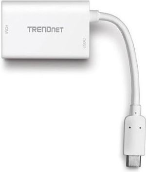 Adapter USB TRENDnet TUC-HDMI2 USB-C - HDMI Biały  (TUC-HDMI2) 1