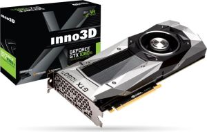 Karta graficzna Inno3D GeForce GTX 1080 Ti Founders Edition 11GB GDDR5X (352 bit), HDMI, 3x DP, BOX (N108T-1DDN-Q6MO) 1