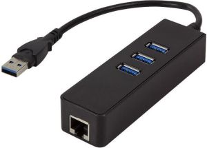 HUB USB LogiLink 3x USB-A 3.0 (UA0173A) 1