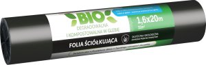 Agrimpex Folia Biodegradowalna Ściółkująca i Kompostowalna w Glebie 1,6 x 20 m 1