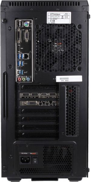 Komputer Optimus Core i7-7700, 16 GB, GTX 1070, 275 GB SSD 2 TB HDD 5