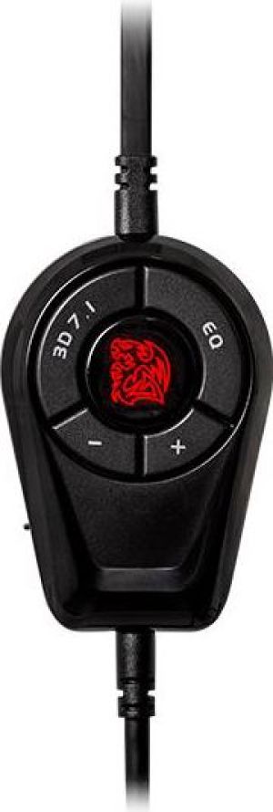 Słuchawki Tt eSPORTS Cronos Riing Czerwone (HT-CRA-DIECBK-20) 6