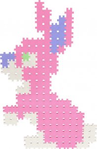 Klocki Meli Minis Pastel Travel Box 1100 el. 5