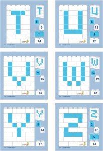 Instrukcje 1:1 Little Architekt Litery i Cyfry 17 szt. 4