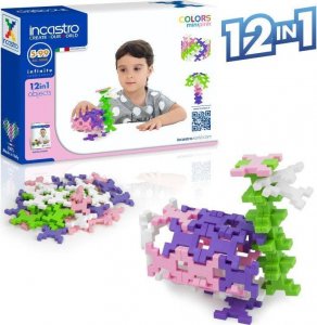 Klocki Incastro Colors Mini Pink 40 el. 1