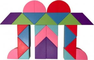 Klocki Magnetyczny Tangram - Magic Tangram 100el. 3