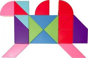 Klocki Magnetyczny Tangram - Magic Tangram 100el. 5
