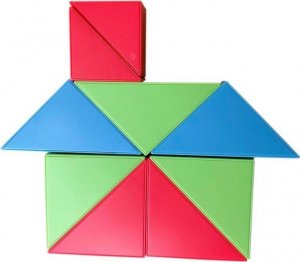 Klocki Magnetyczny Tangram - Magic Tangram 100el. 6
