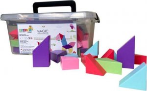 Klocki Magnetyczny Tangram - Magic Tangram 100el. 8