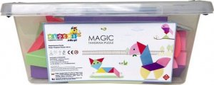 Klocki Magnetyczny Tangram - Magic Tangram 100el. 9