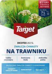 Target Dicotex 202 SL - Zwalcza Chwasty Na Trawniku 50 ml 1