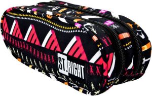 Piórnik St. Majewski saszetka dwukomorowa Stright PU-02 Zig Zag 2