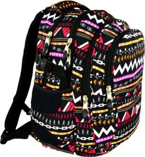 St. Majewski Plecak 4-komorowy BP1 ZIG ZAG 3