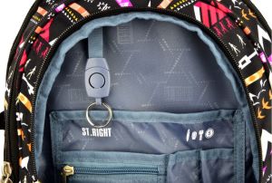 St. Majewski Plecak 4-komorowy BP1 ZIG ZAG 6