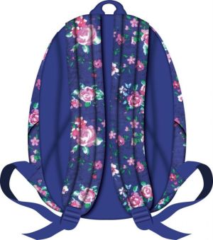 St. Majewski Plecak 1-komorowy Stright BP-09 Night Rose Garden 2