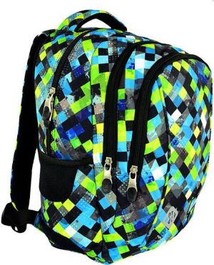 Plecak 3-komorowy BP-26 PIXELMANIA GREEN 2
