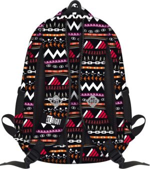 St. Majewski Plecak 3-komorowy Stright BP-23 Zig Zag 2